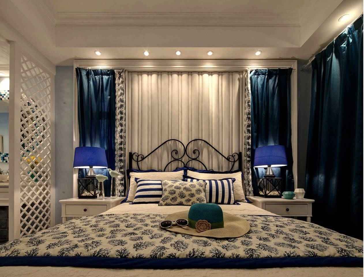 地中海风格卧室装修设计图欣赏