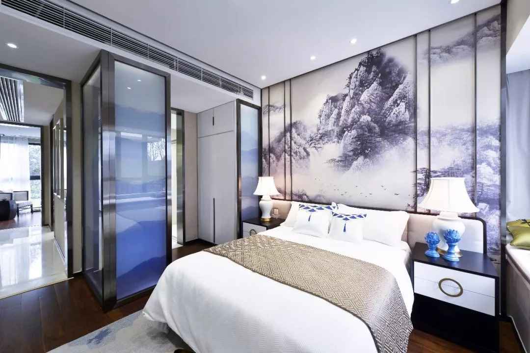 新中式风格卧室装修效果图欣赏