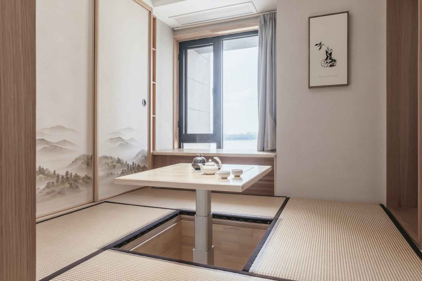 现代日式两居和室装修效果图