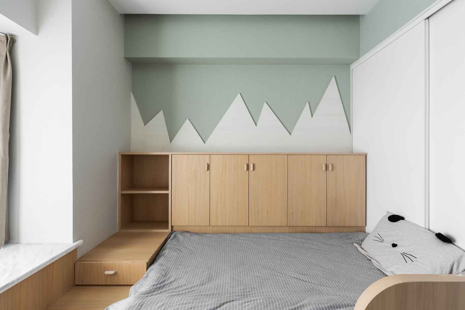 108平米两居室儿童房装修效果图